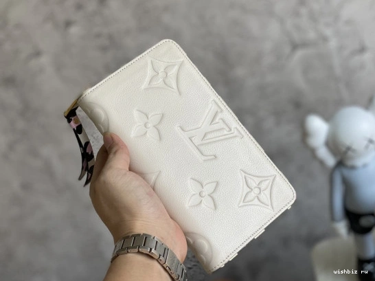 WIS LOUIS ZIPPY WALLET VUITTON 0802